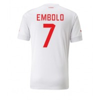 Schweiz Breel Embolo #7 Auswärtstrikot WM 2022 Kurzarm